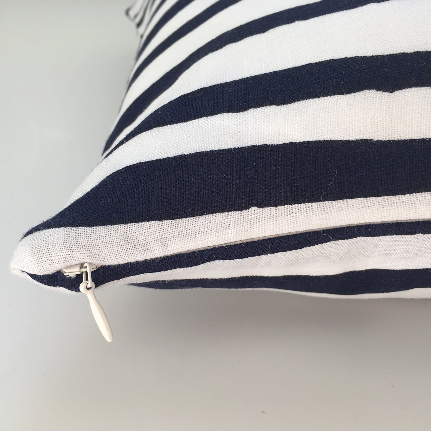 Kitty Holmes striped cushion cover